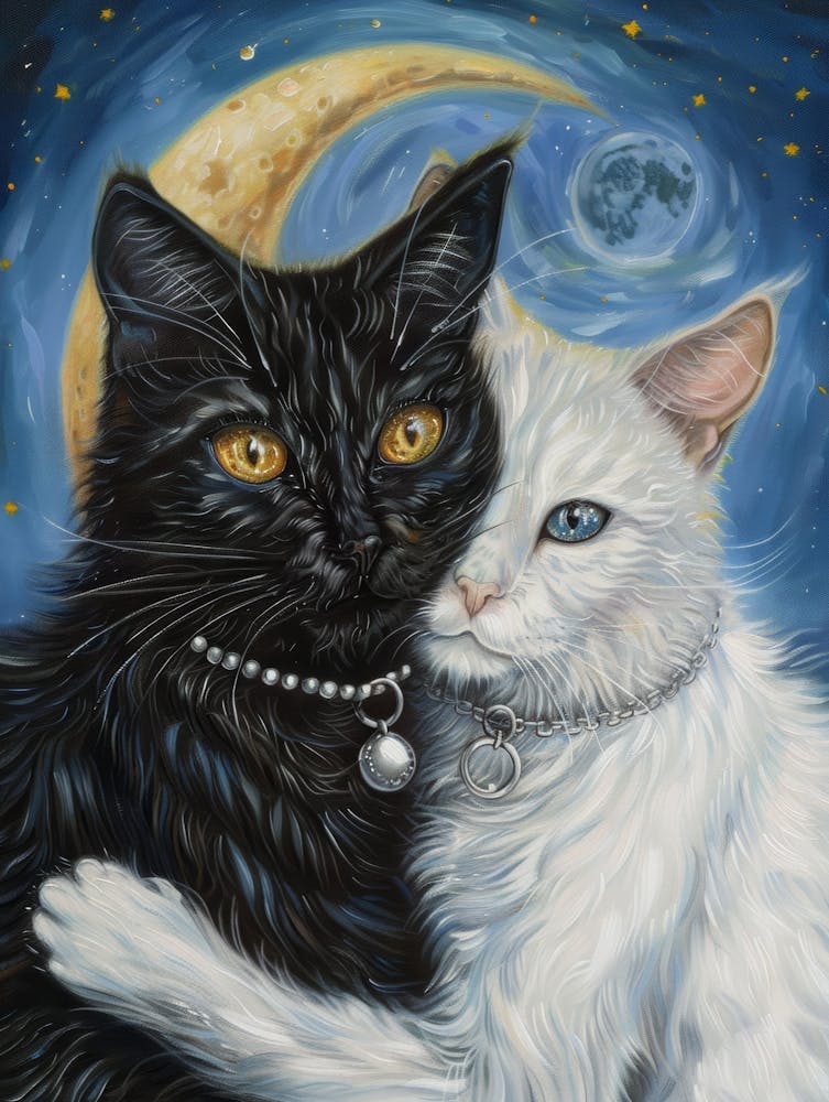 Black And White Cats 3