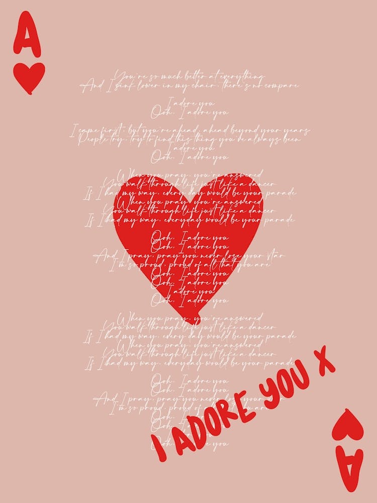 Playing Card Print