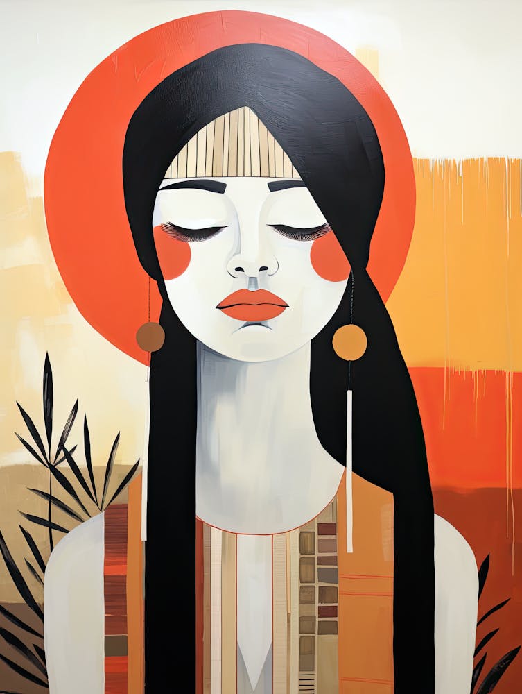 Enchanted Echoes, Boho Art Style