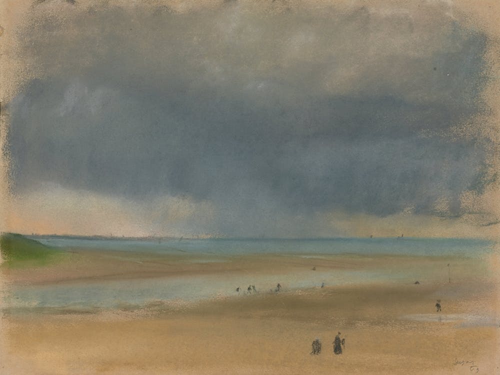 Storm Cloud And Rain, Edgar Degas