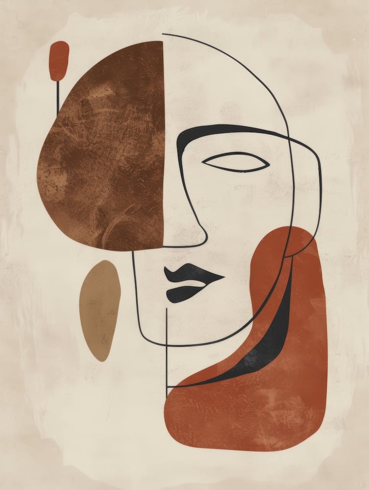 Abstract Portrait Of A Woman 83