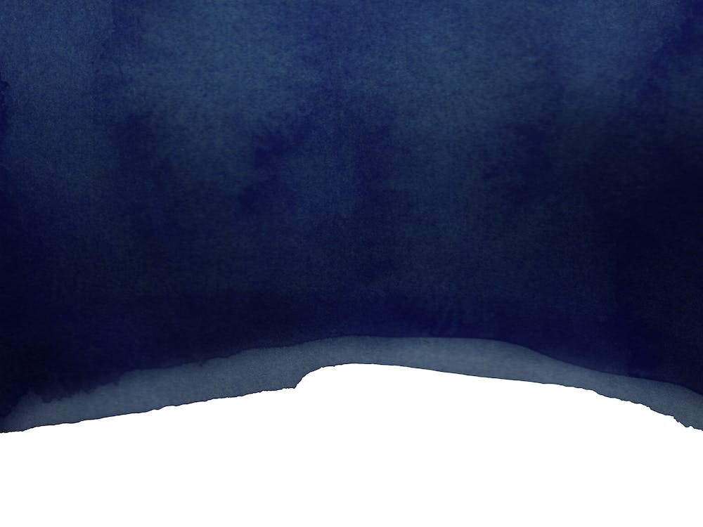 Minimal Navy Blue Abstract 02 