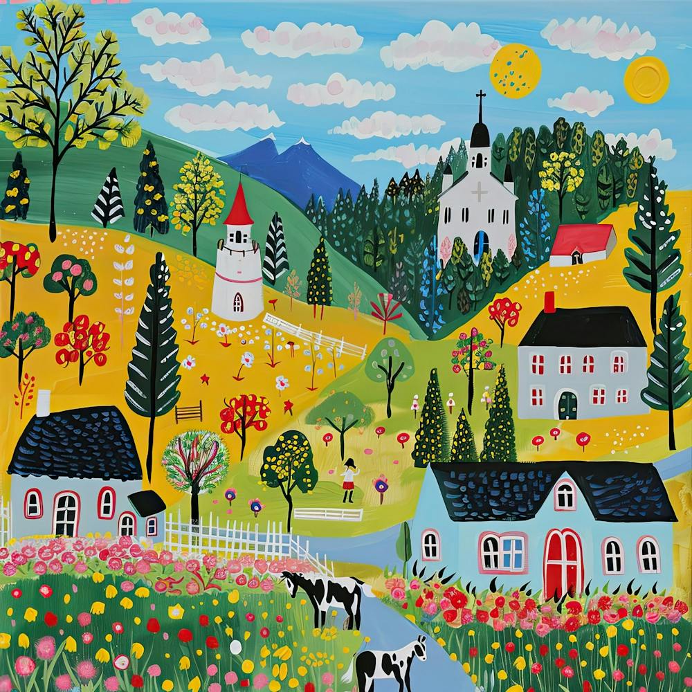Kids Travel Illustration Canada 2