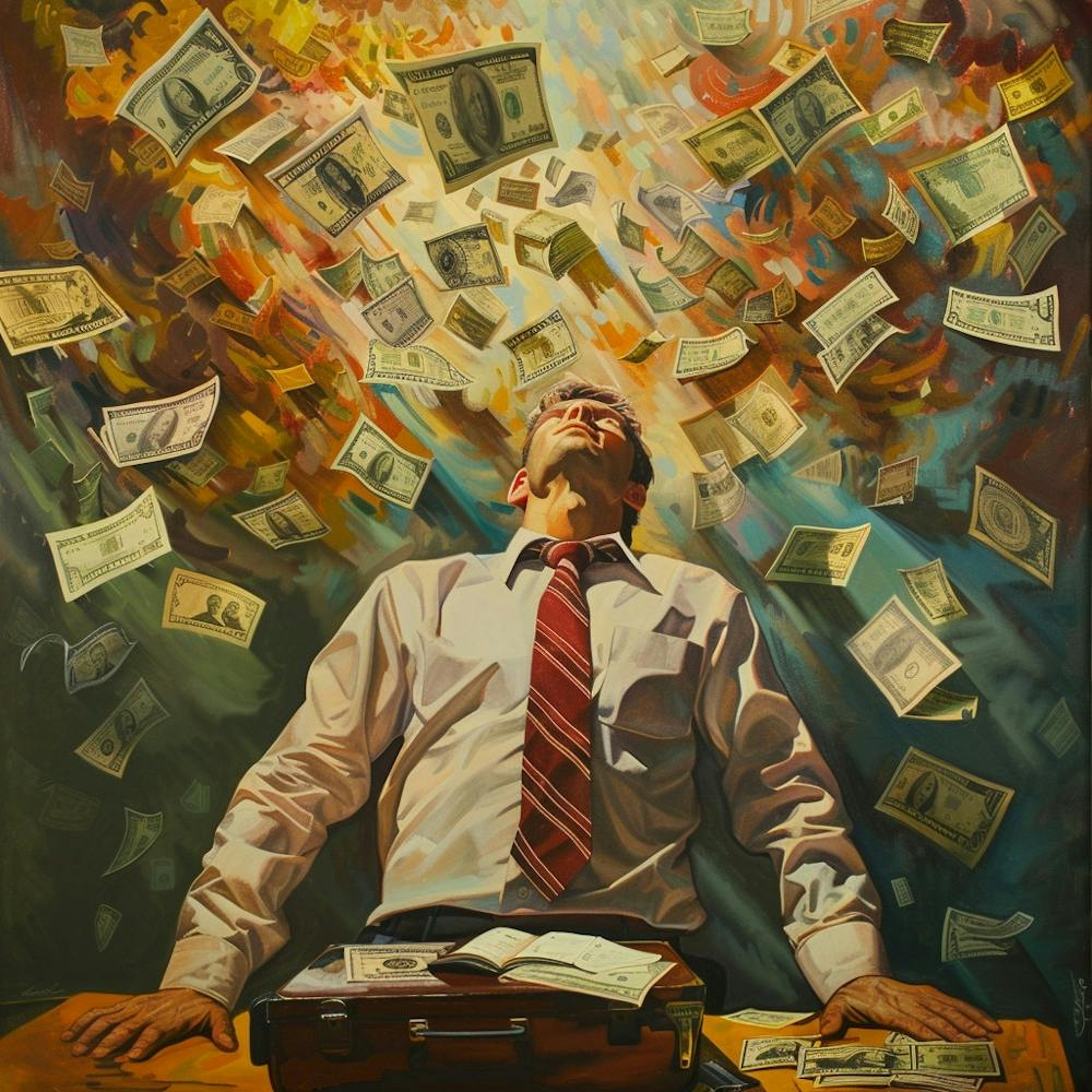 Money Falling From The Sky