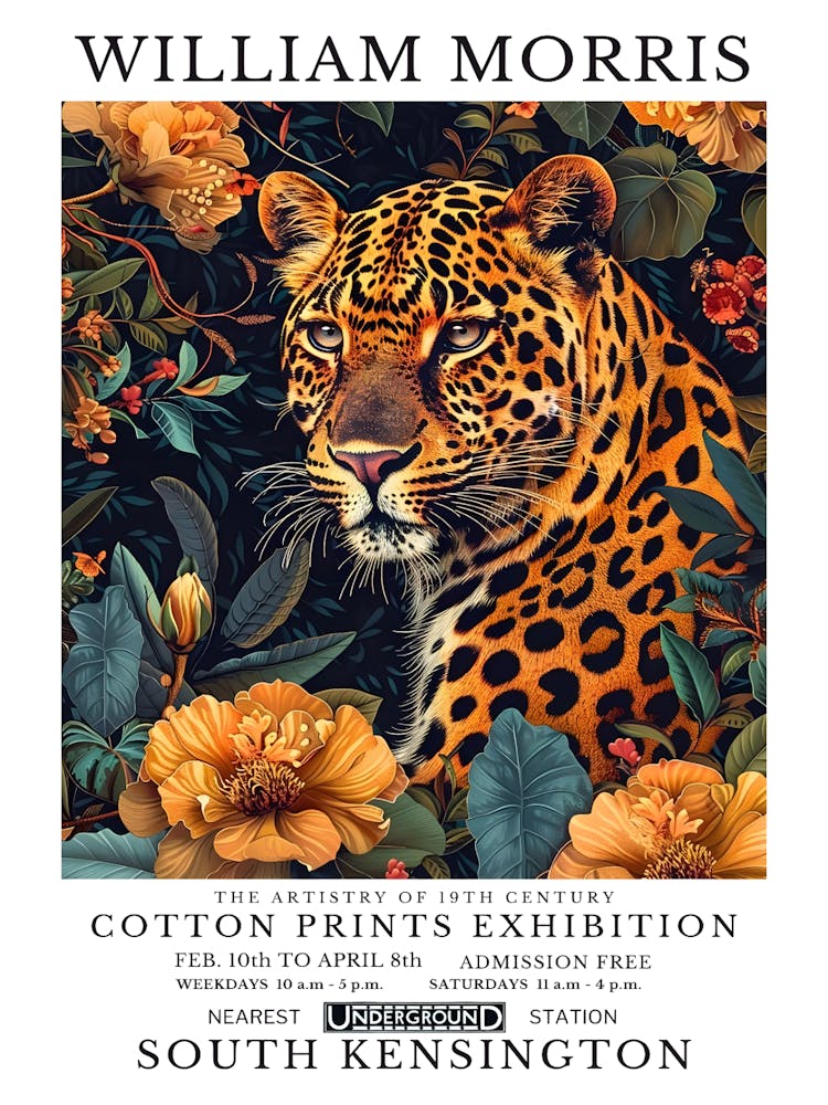 William Morris Cotton Prints Exhibition 24