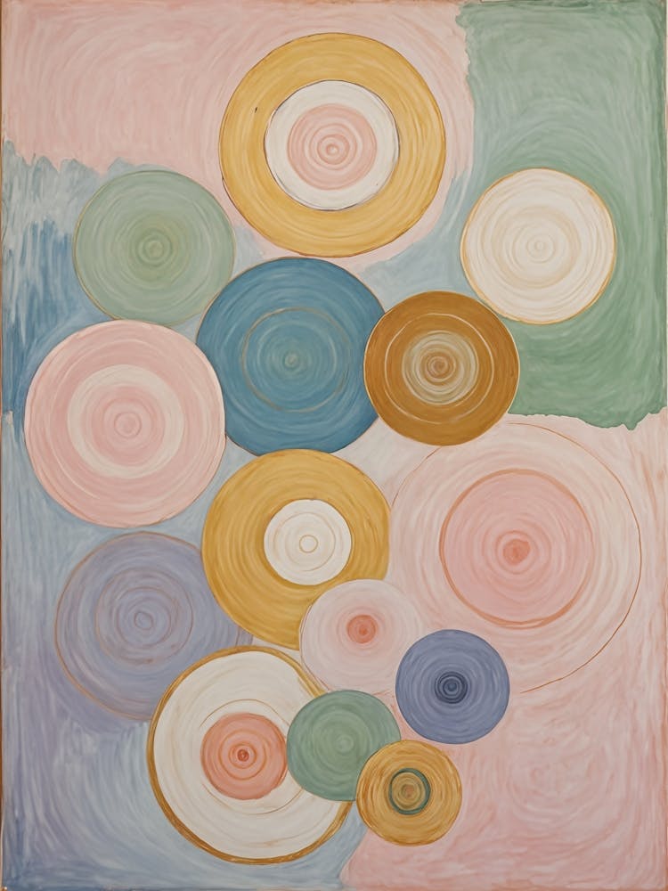 Circles In Pastel no1
