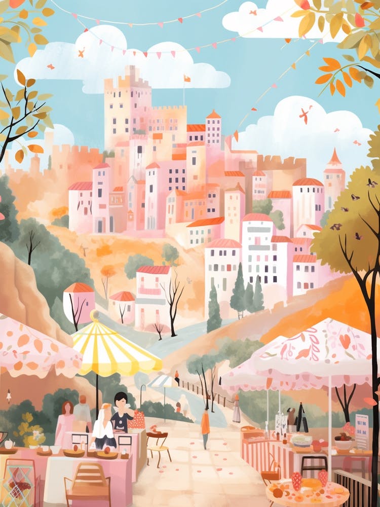 Alicante Spain 4 Illustration