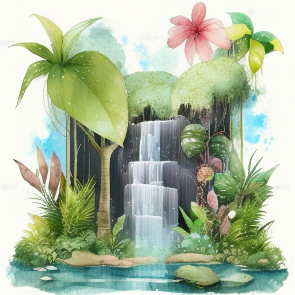 Waterfall In The Jungle 3