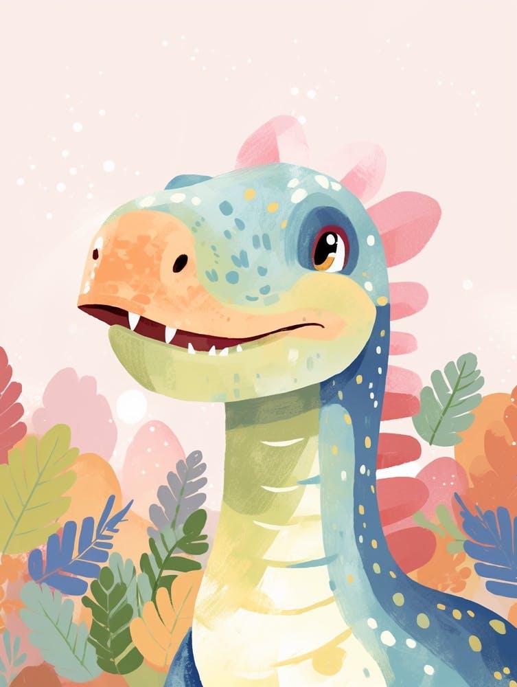 Colourful Dinosaur Ouranosaurus 1