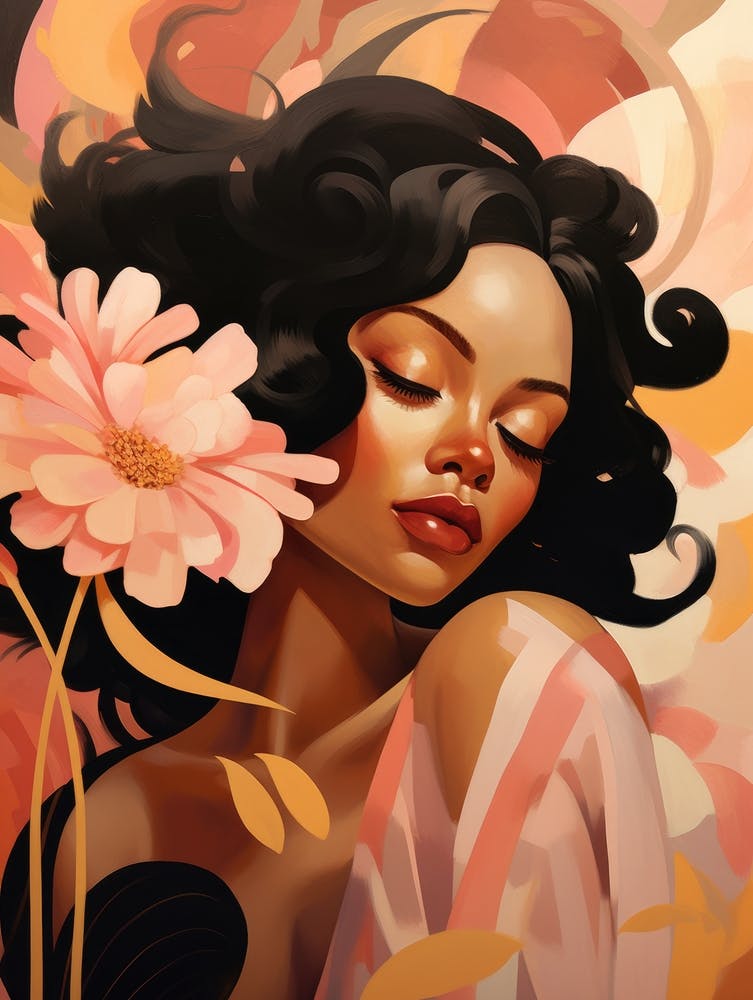 Portrait Of A Black Woman