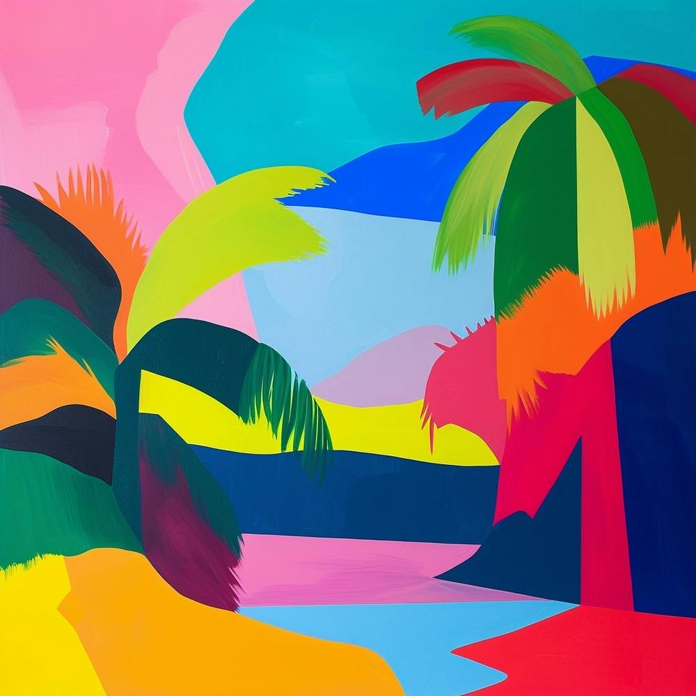 Abstract Travel Collection Cayman Islands 2