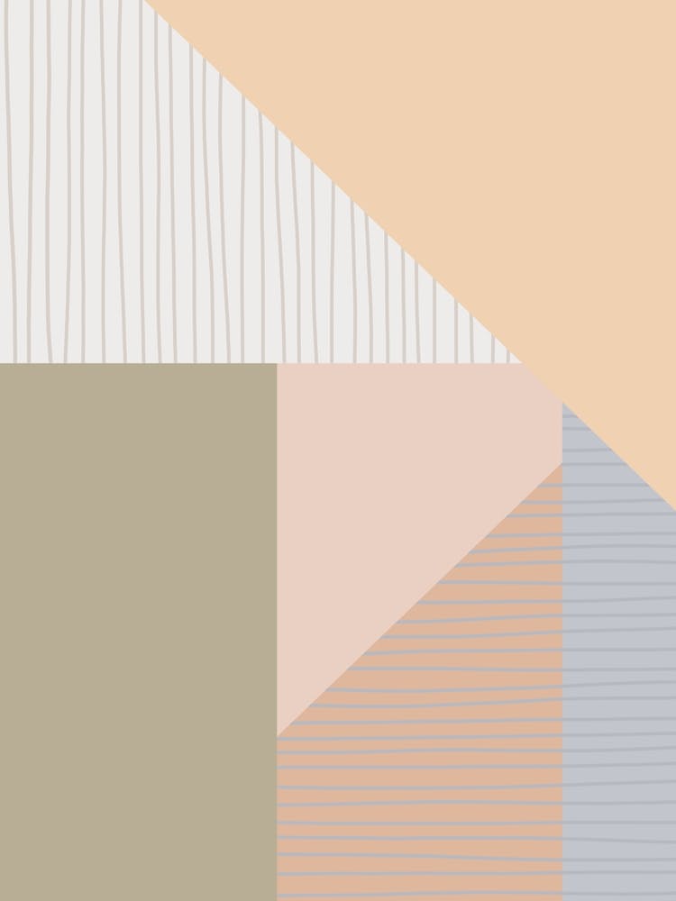 Boho Abstract One