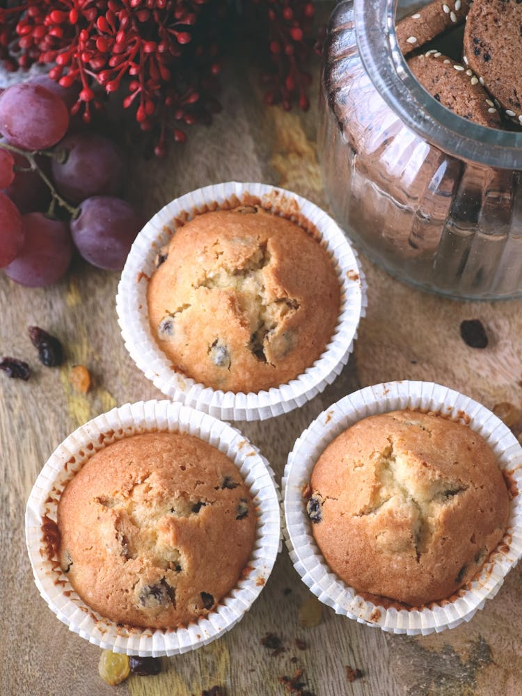 Muffins And Grapes