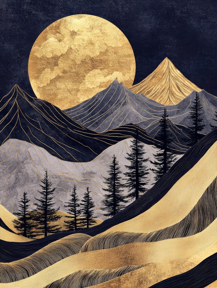 Moonlight In The Mountains 17