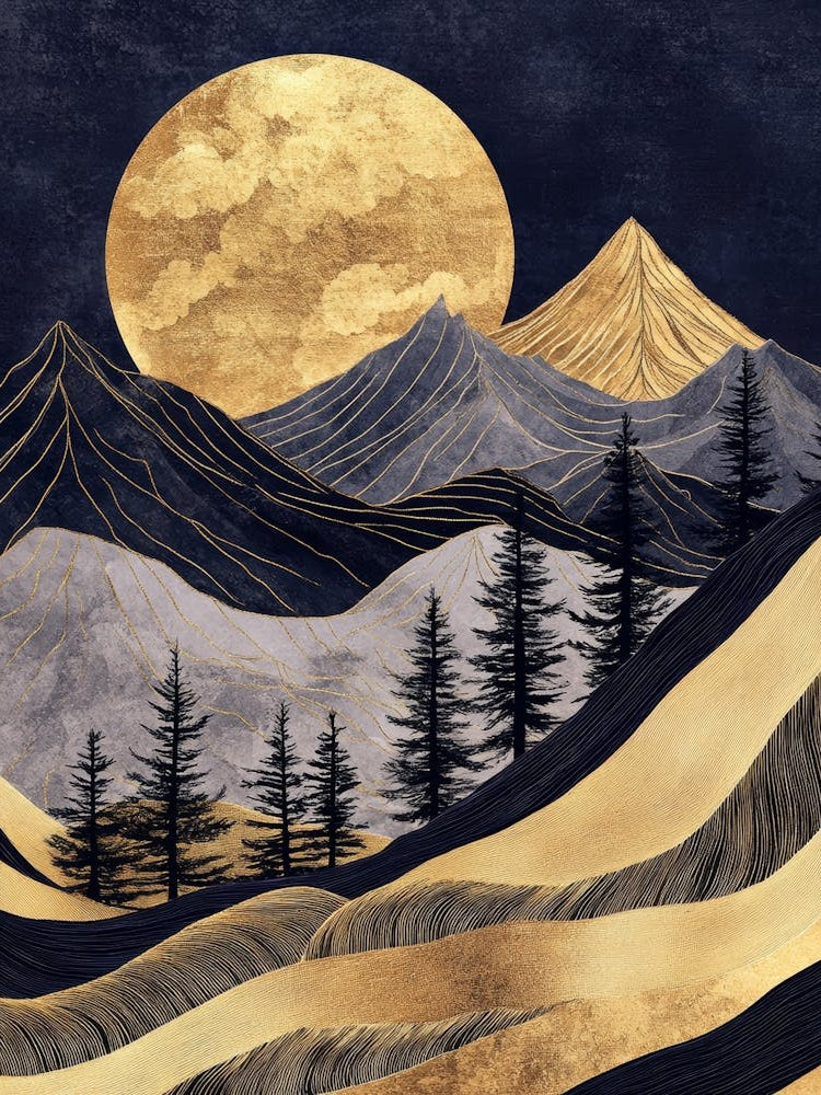 Moonlight In The Mountains 17