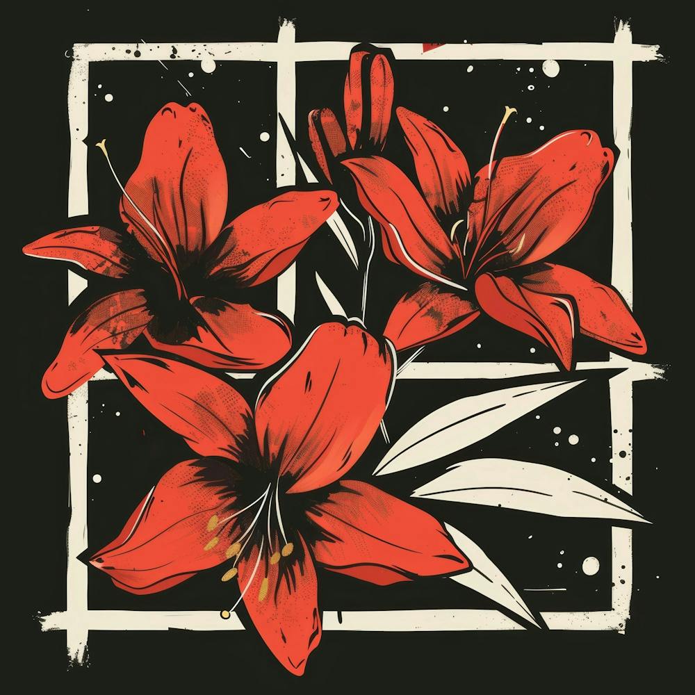 Lys rouges