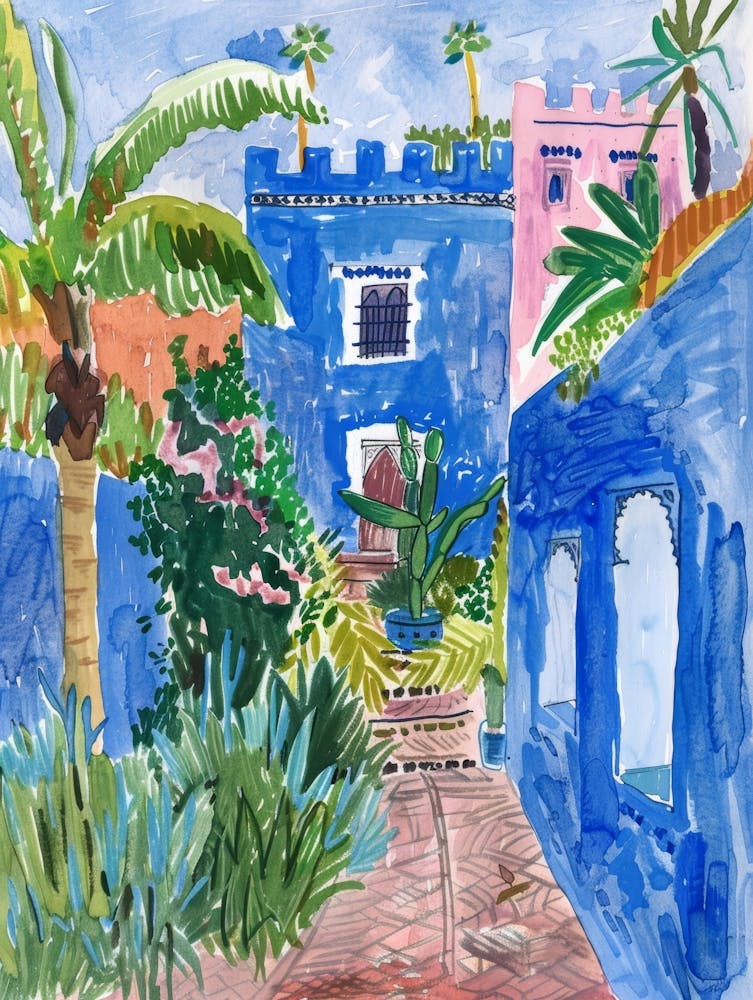 Maisons Bleues Au Maroc 3