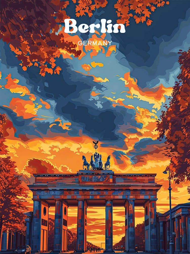 Berlin Deutschland Lebendige Reisekunst