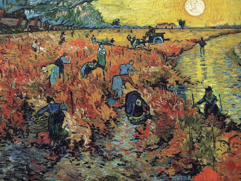 The Red Vineyard, Vincent Van Gogh