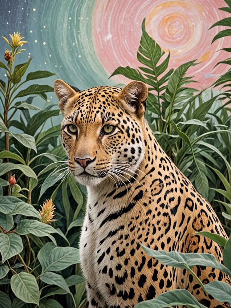 Leopard In The Jungle no2