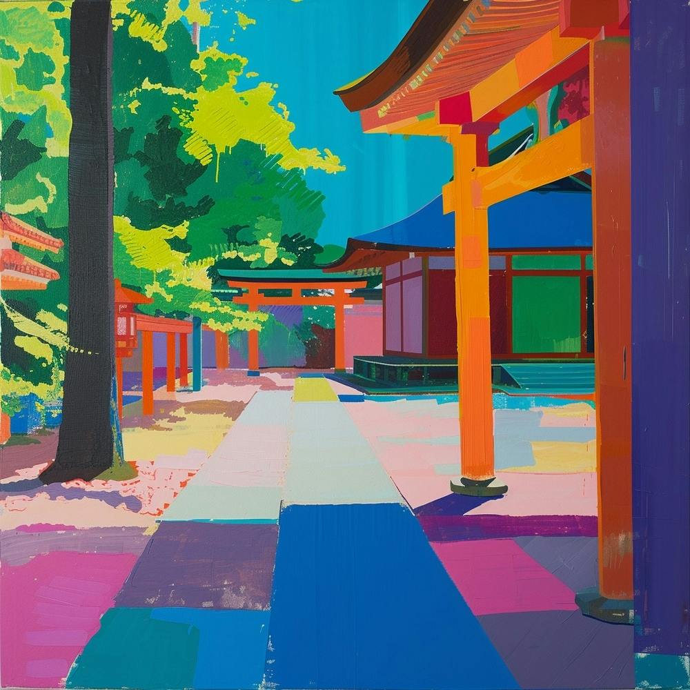 Colourful Gardens The Meiji Shrine Inner Garden Japan 1