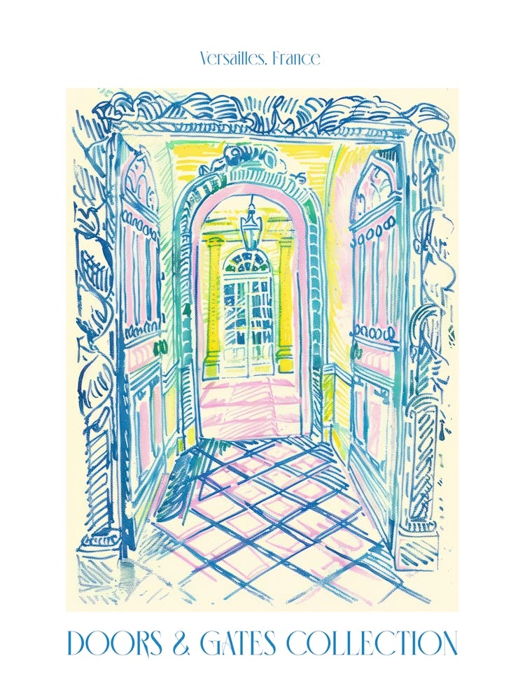 Doors And Gates Collection Versailles, France 7