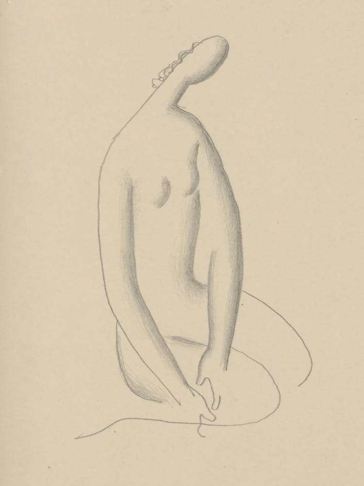 Sketchbook With Various Studies, Mikuláš Galanda (2) 1