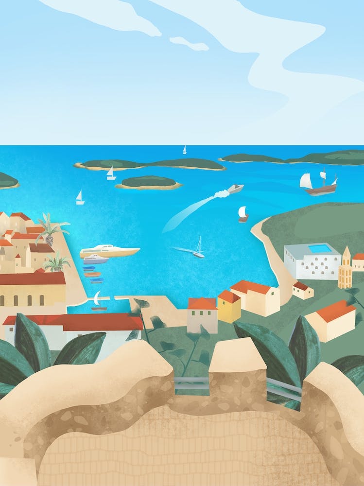 Hvar island