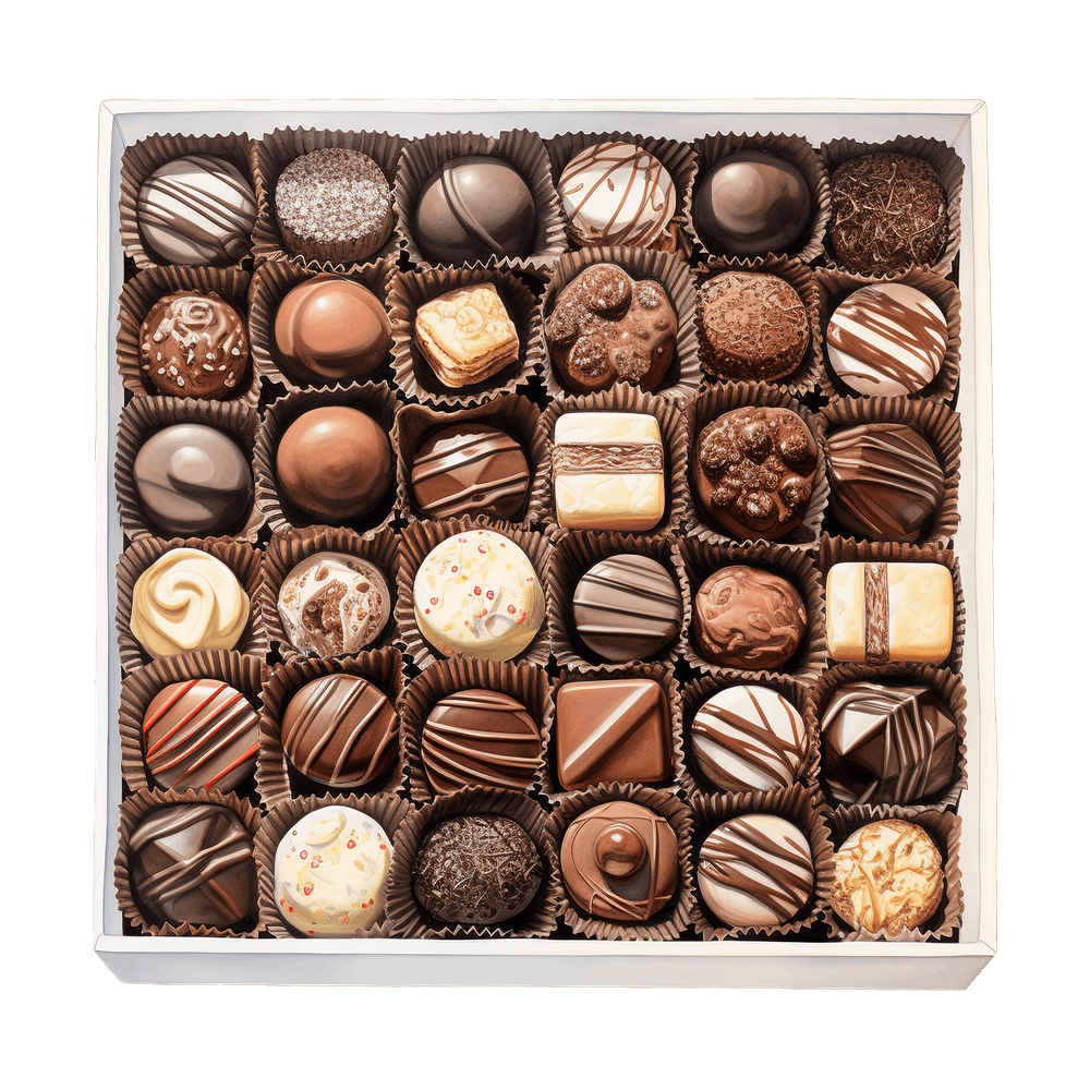 Chocolates In A Box 10