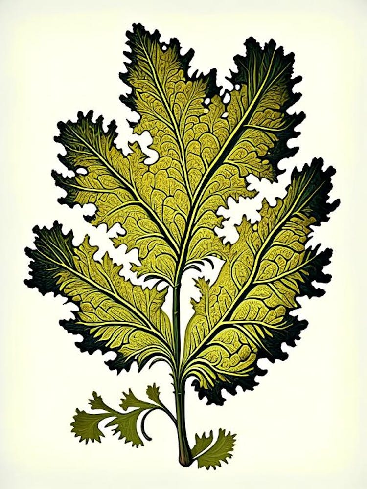 Tansy Leaf Vintage Botanical 3