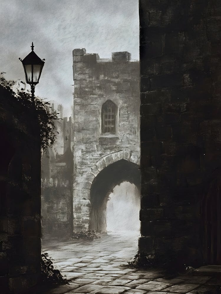 Dark Gothic Edinburgh Castle