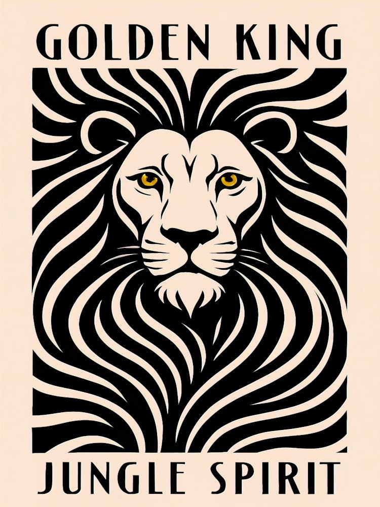 Golden King Jungle Spirit