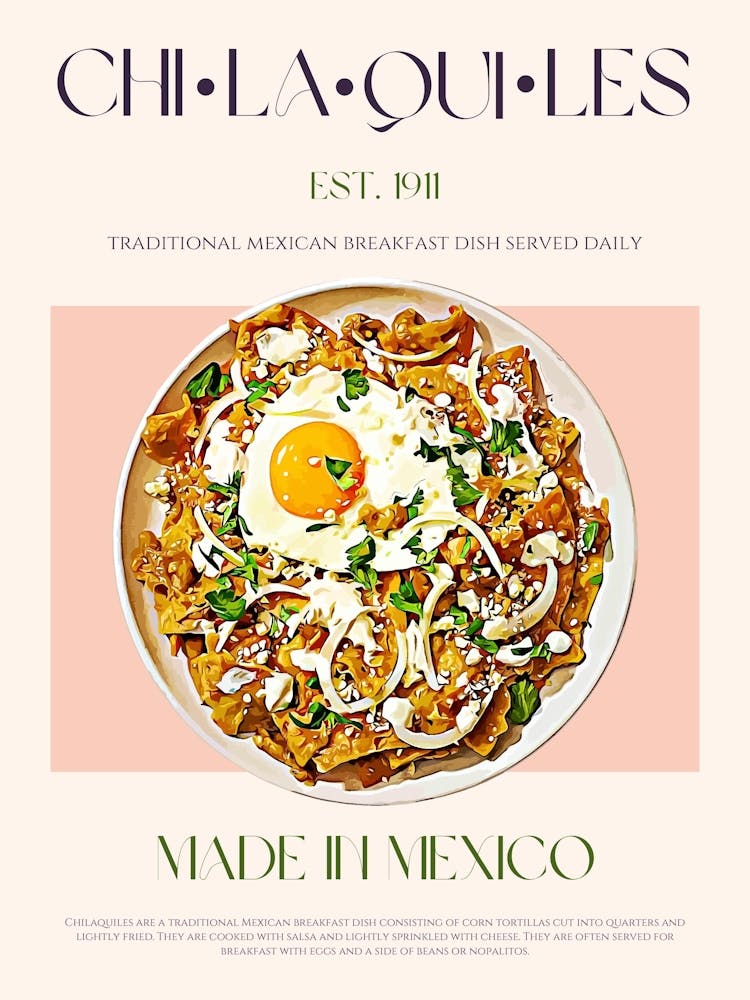 Chilaquiles Mid Century