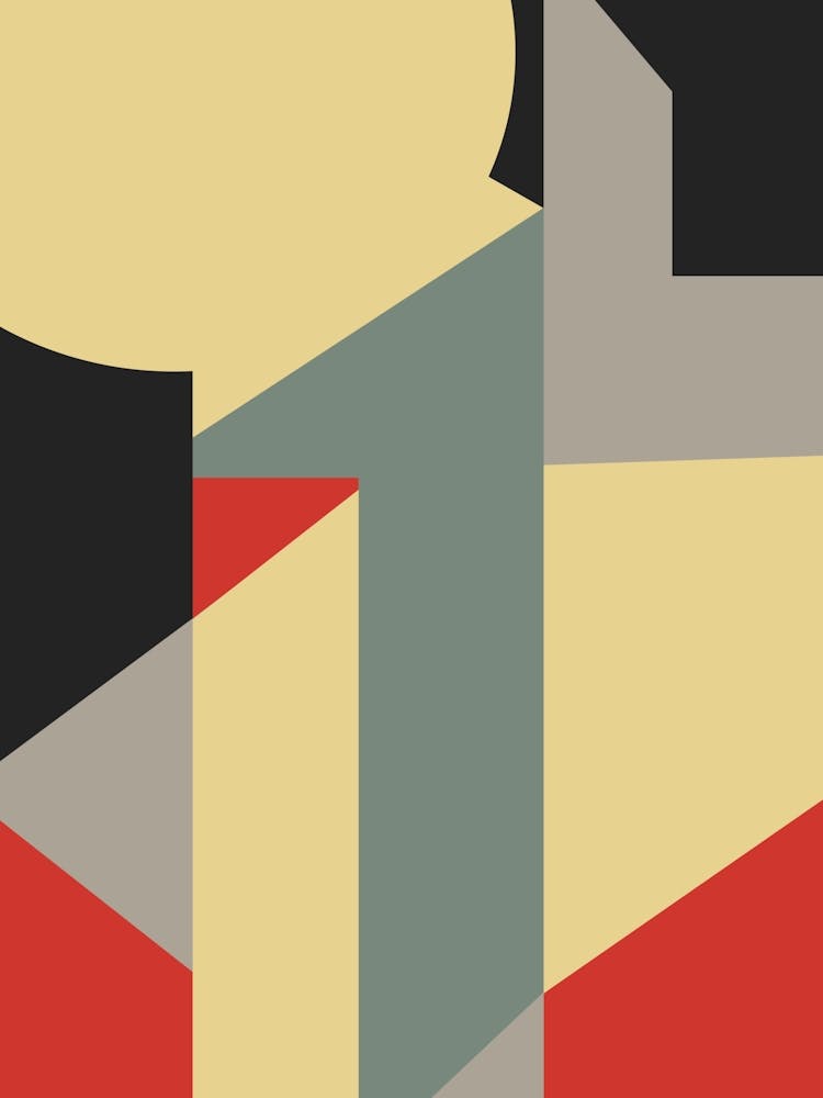 Retro Abstract Geometric Shapes 04