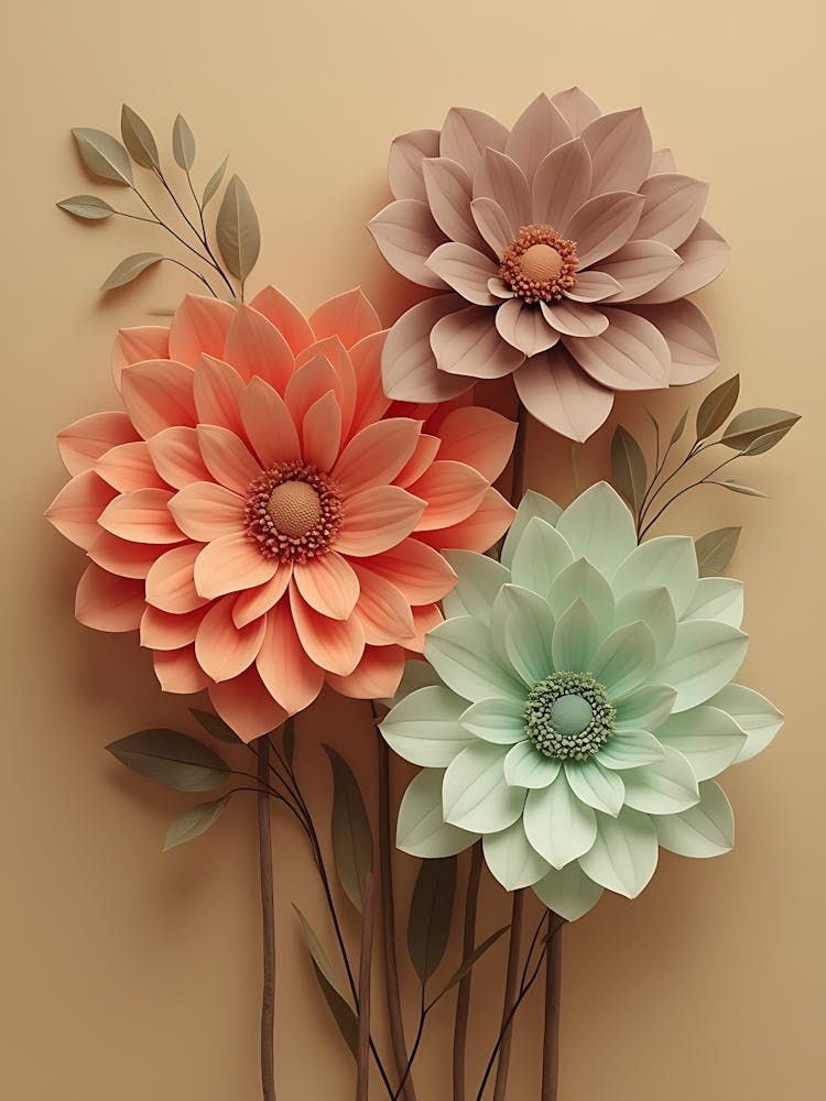 Modern Floral Wall Art | Minimalist Botanical Prints for Chic Spaces