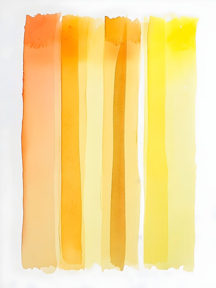 Oranges et jaunes