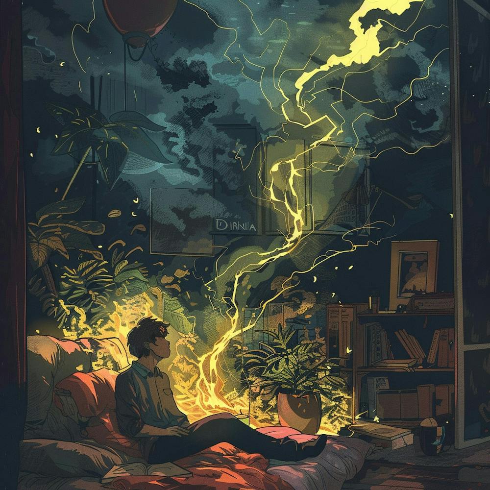 Lightning In The Sky