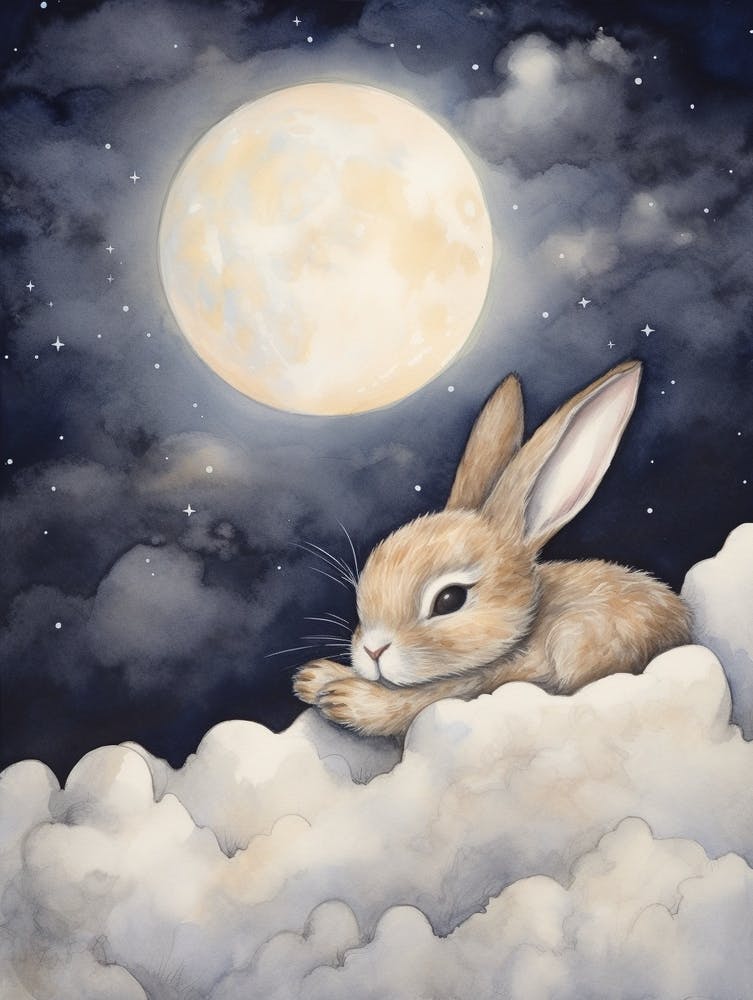 Sleeping Baby Bunny 4