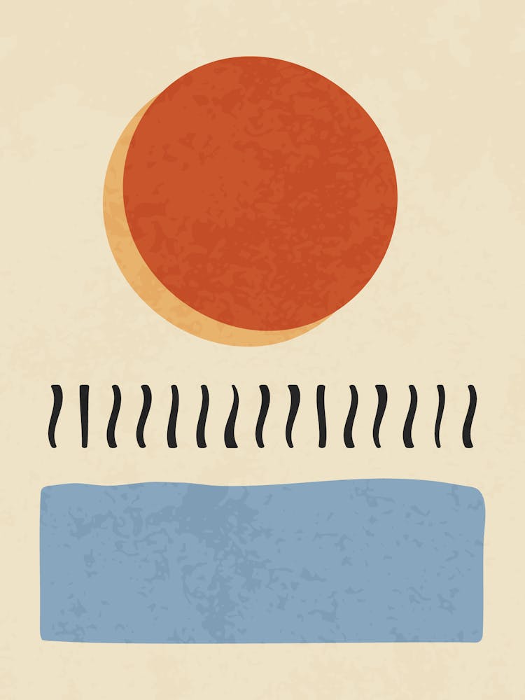 Minimalist Geometric Abstract