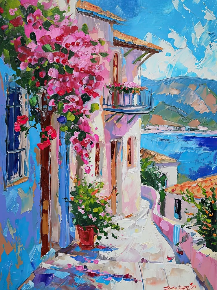 Balcony Painting In Fethiye 1