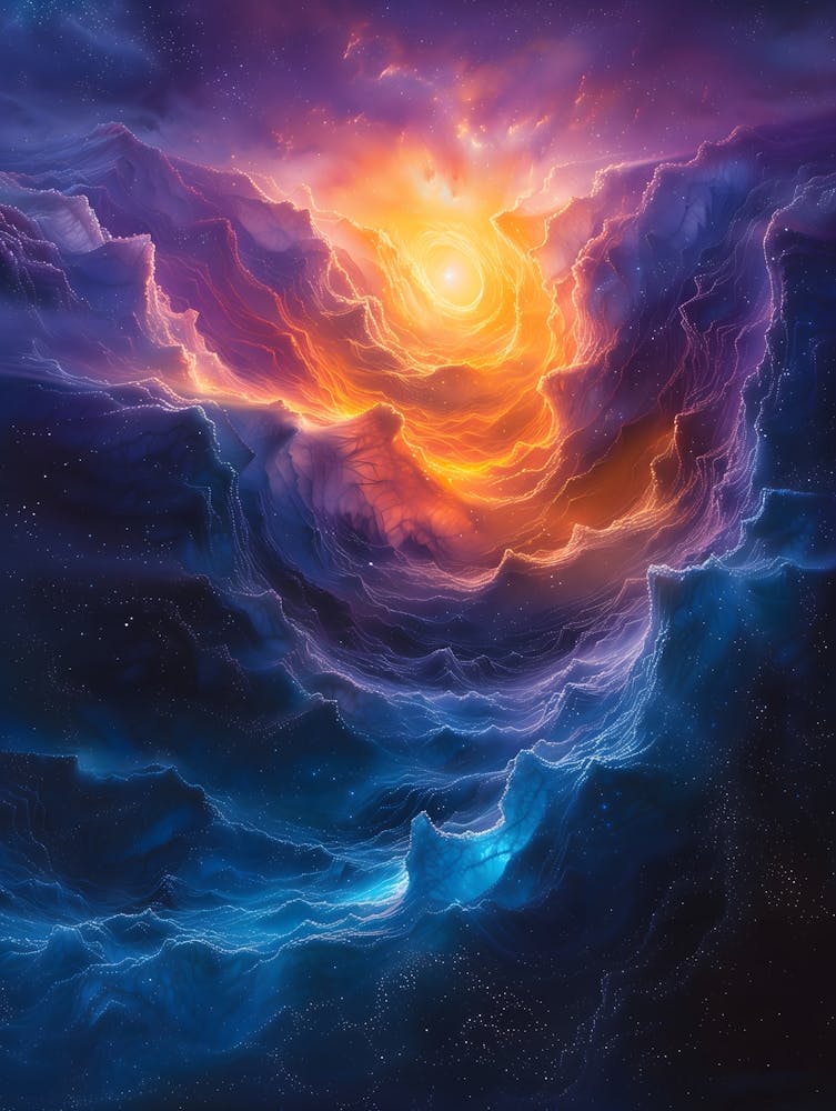 Nebula Bichromatic, Surrealism, Impressionism