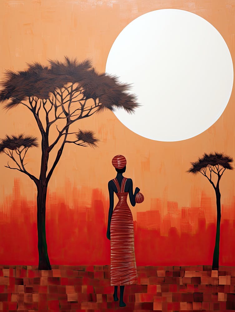 African Woman | Boho Style 3