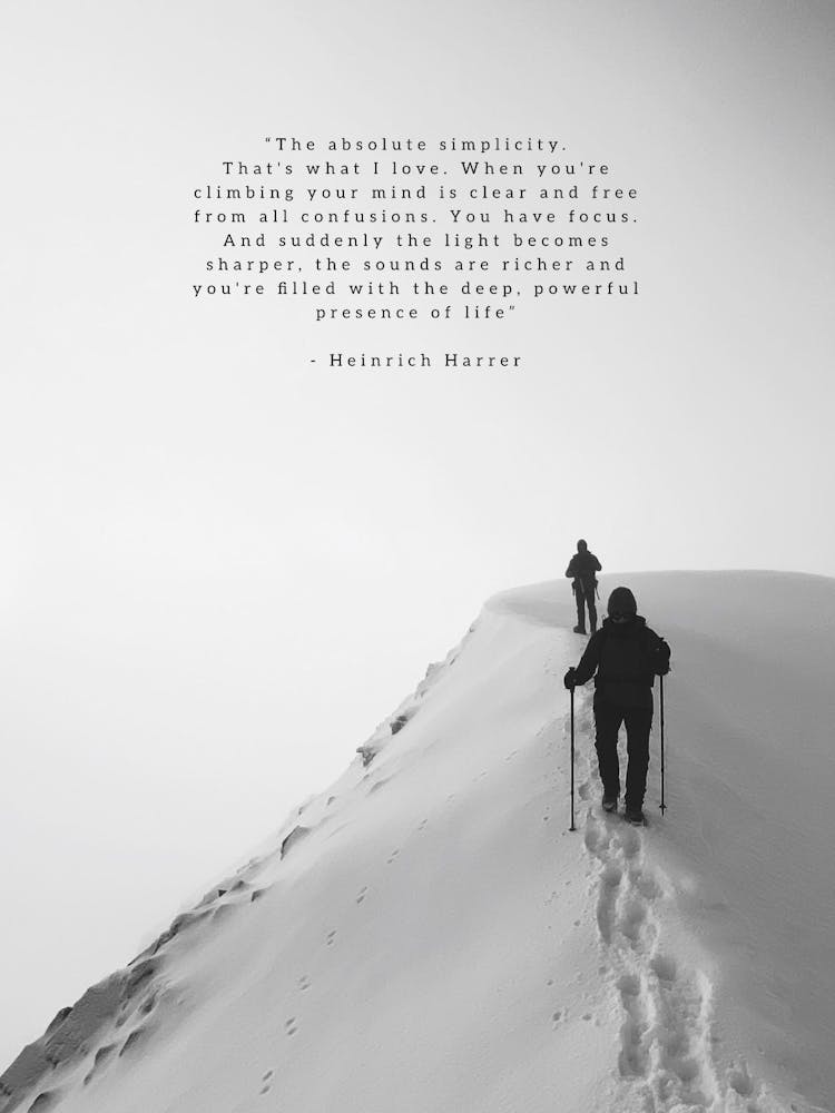 Inspiring Climbing Mountaineering 