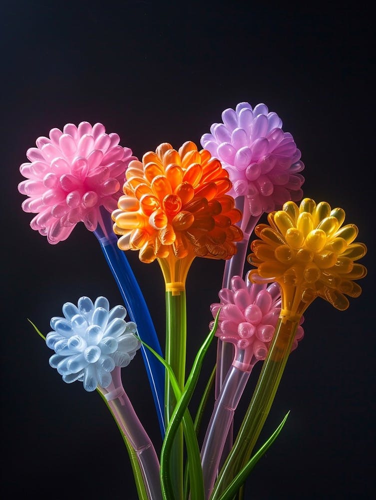 Helle aufblasbare Blumen Prärieklee 2
