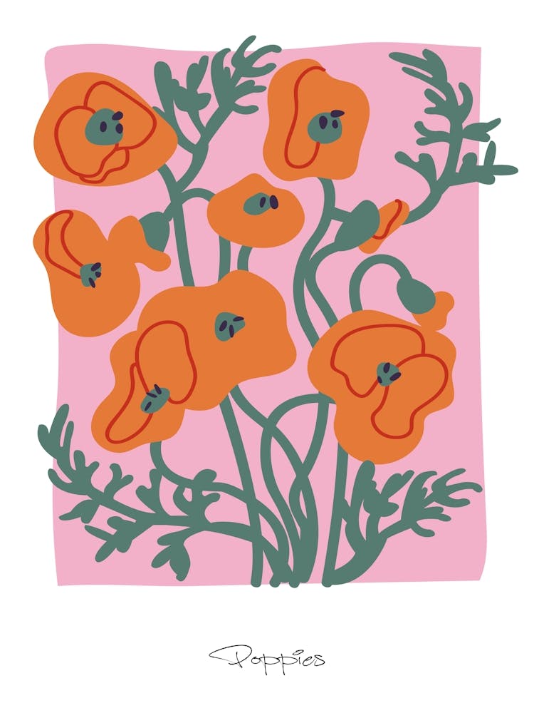 Poppies Floral