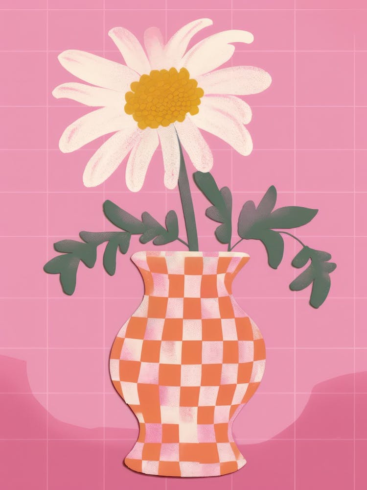 Cosmos Flower Vase 1