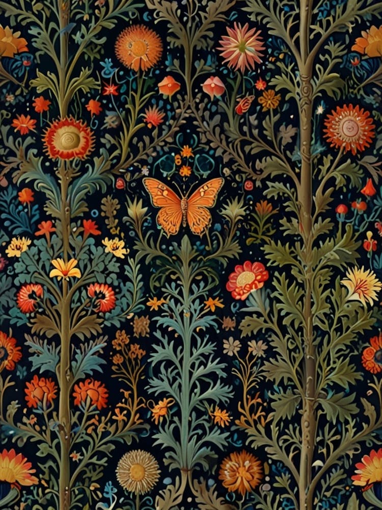 William Morris Flora And Fauna 24