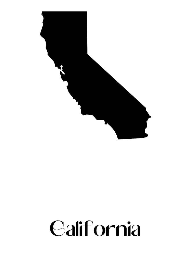 California Silhouette city.