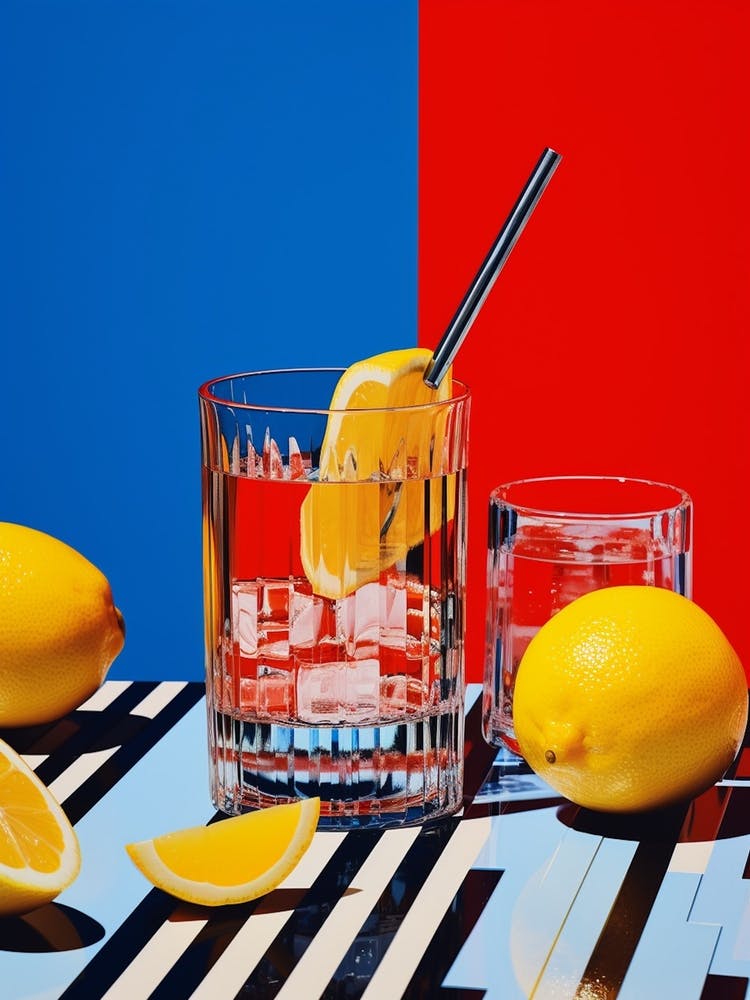 Lemons Photographic Retro Still Life 1