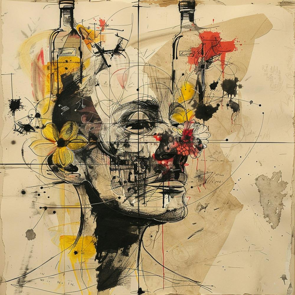 'The Woman With The Bottle'